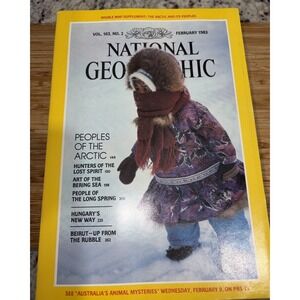 National Geographic Older- Lot Of Six 1983-2016